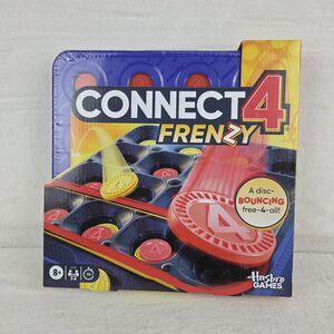 Connect 4 Frenzy Game Bounce Discs 4 The Win Family Party Games 2 to 6 Players